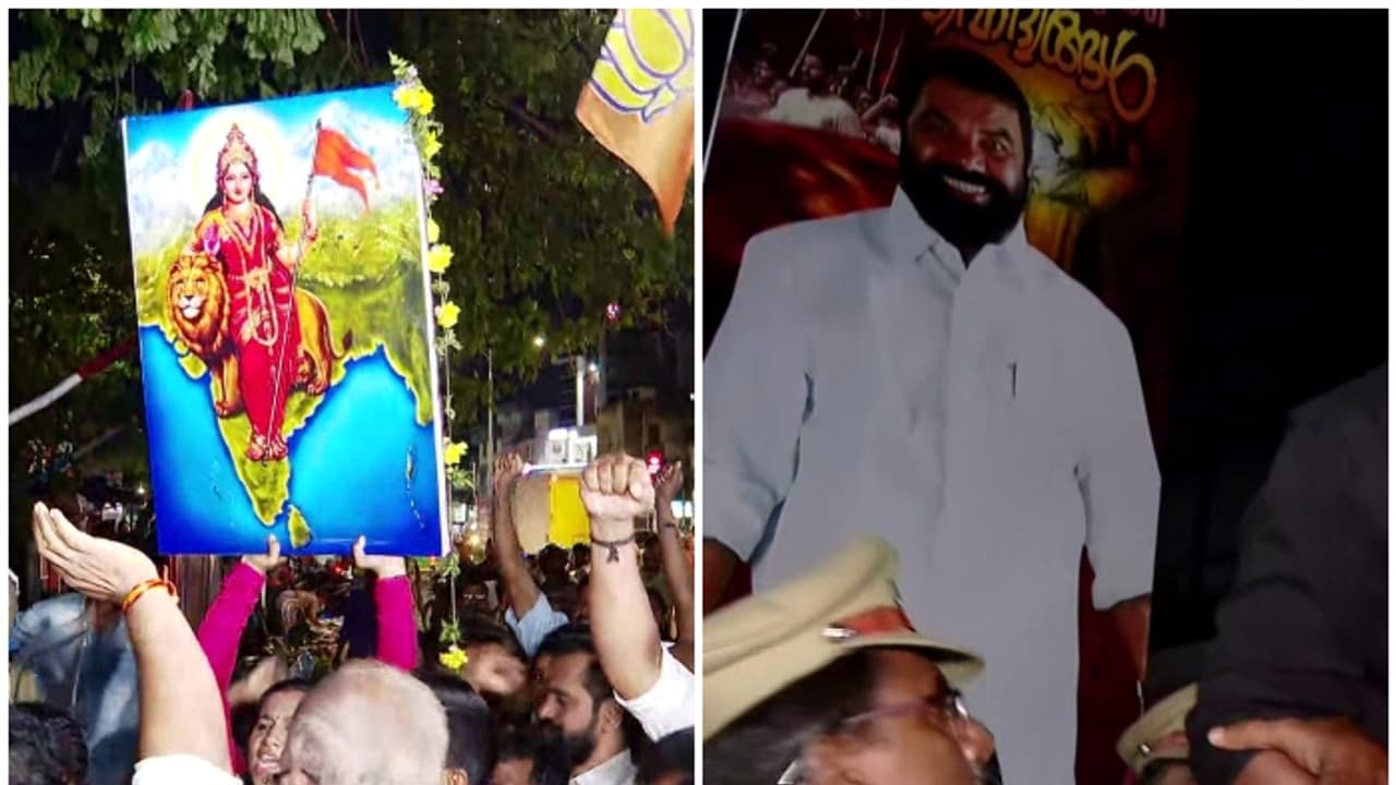 cpm bjp clash bharathambha controversy 