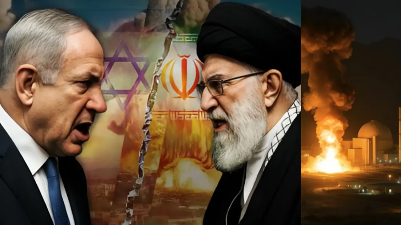 Benjamin Netanyahu and Ayatollah Ali Khamenei