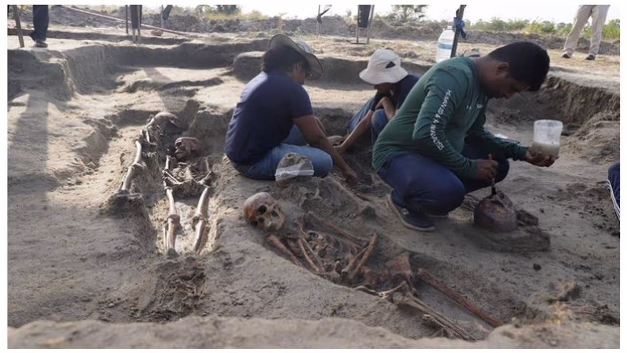 mass grave of 19 Tamils was found in Jaffna