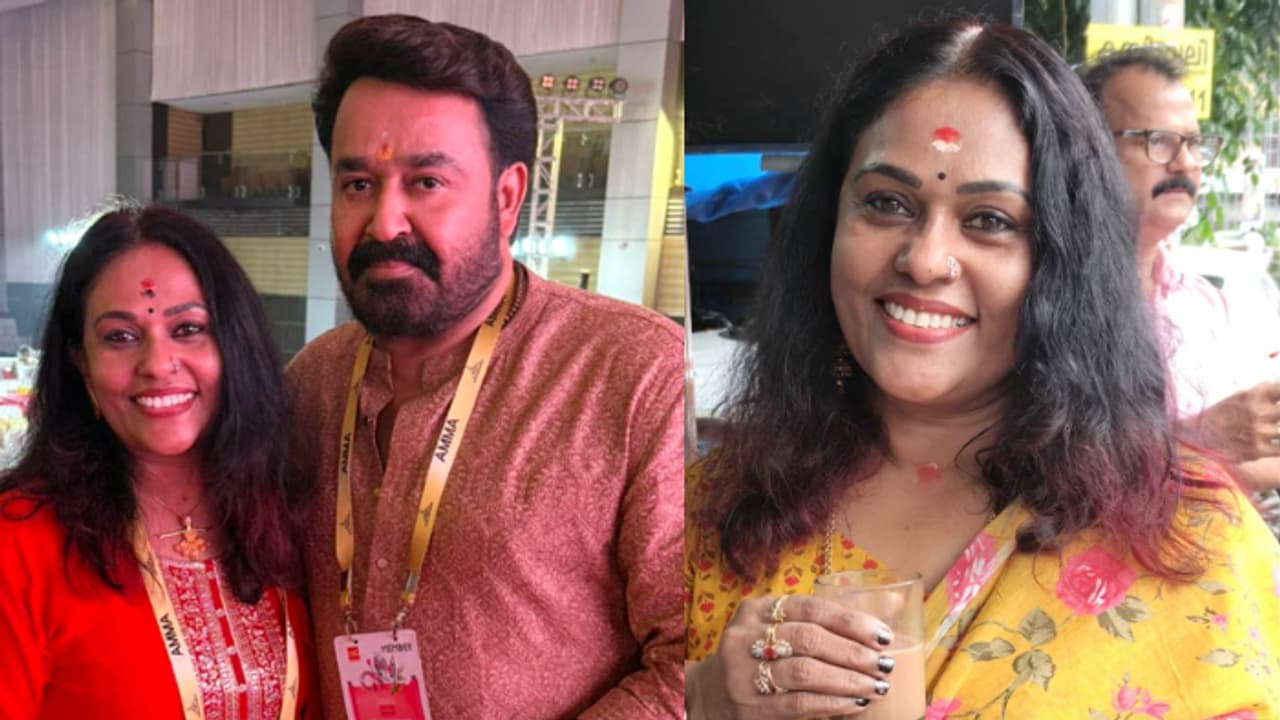 seema g nair about the leadership of mohanlal in amma