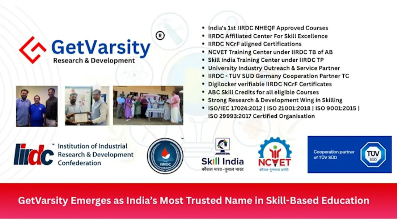 GetVarsity Emerges as India’s Most Trusted Name in Skill-Based Education