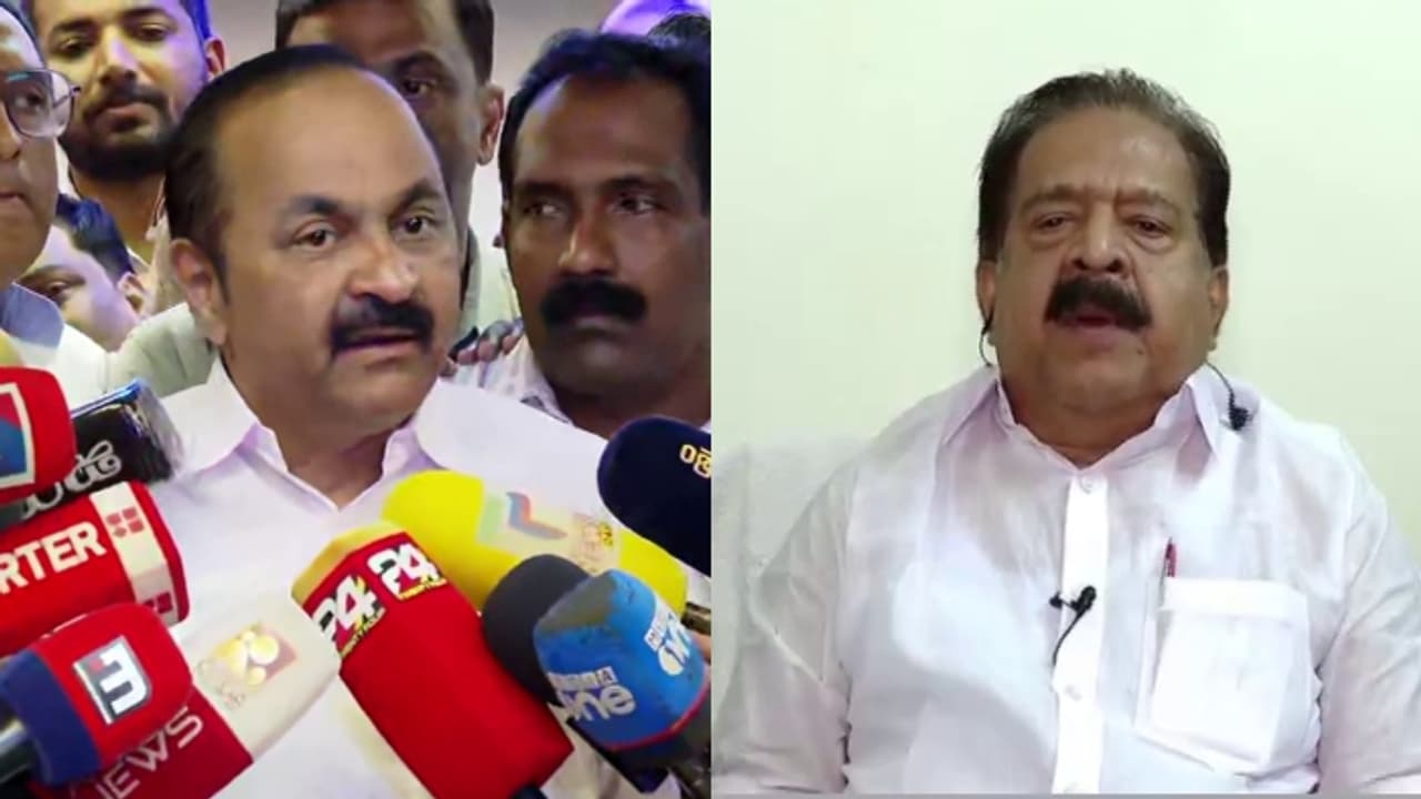 ramesh chennithala vd satheesan ramesh chennithala vd satheesan