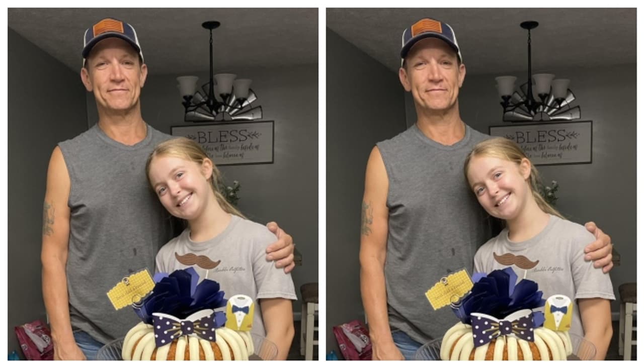 10 year old girl rescued her father