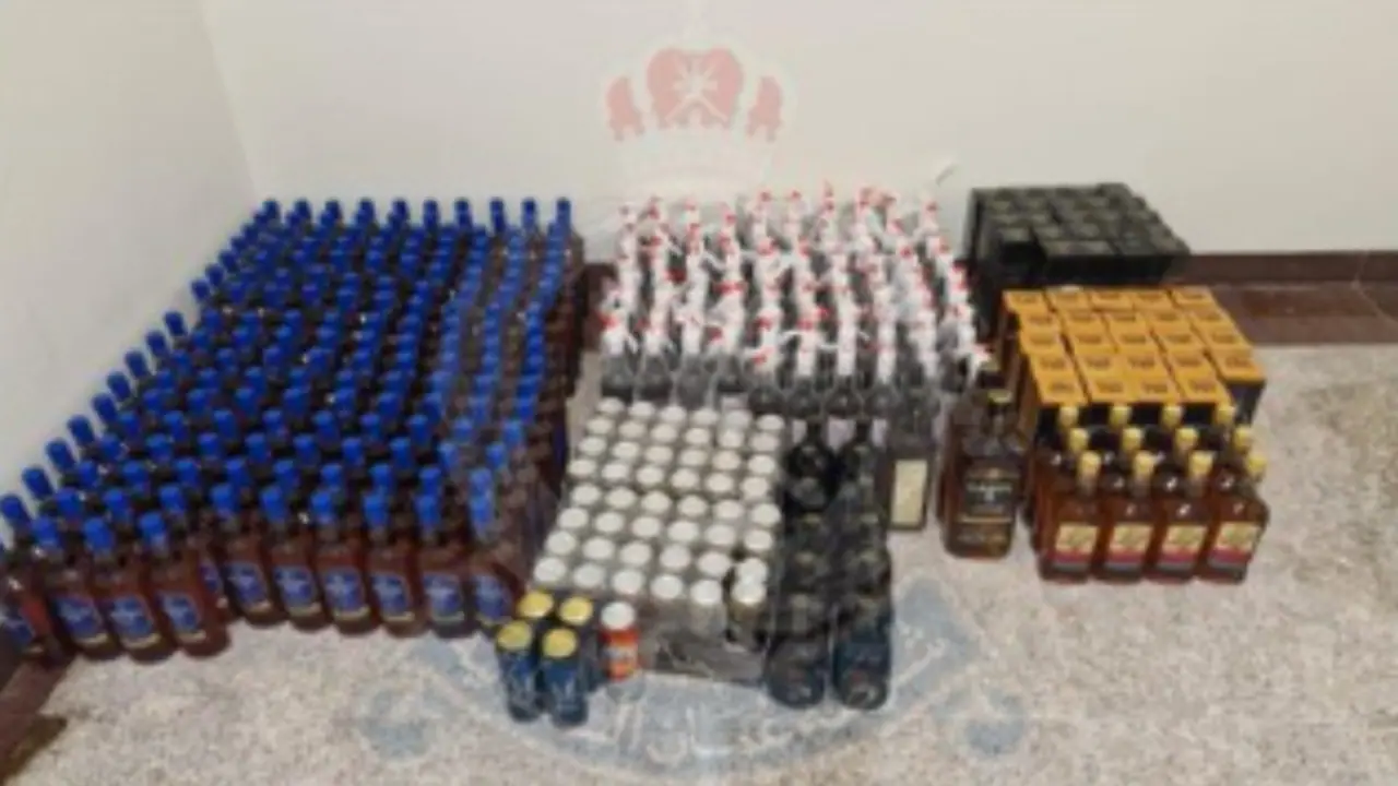 liquor seized in oman 