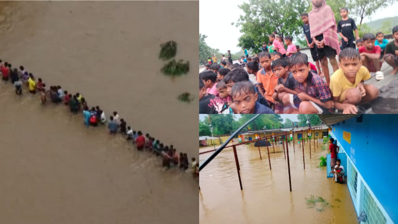 students rescue flooding students rescue flooding