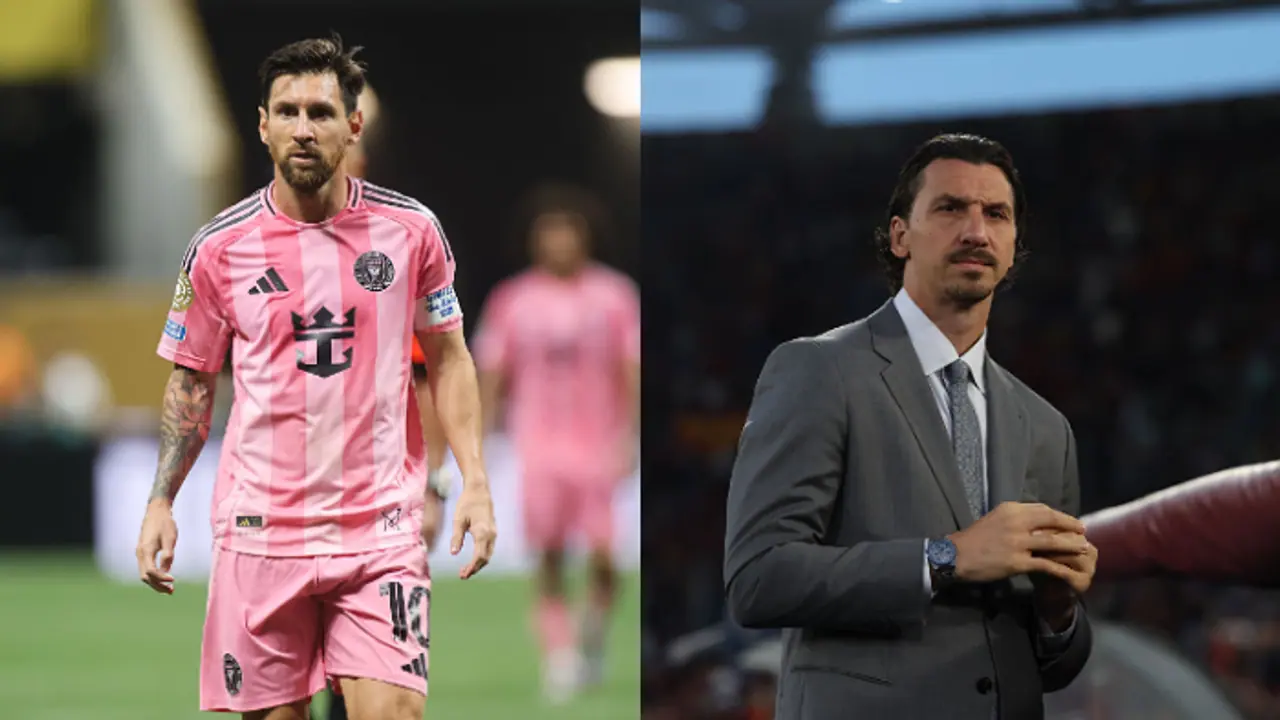 Messi and Zlatan