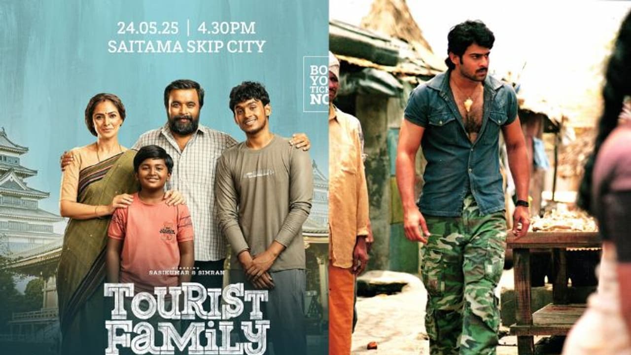 Tamil film Tourist Family and Prabhas Chhatrapati Tamil film Tourist Family and Prabhas Chhatrapati