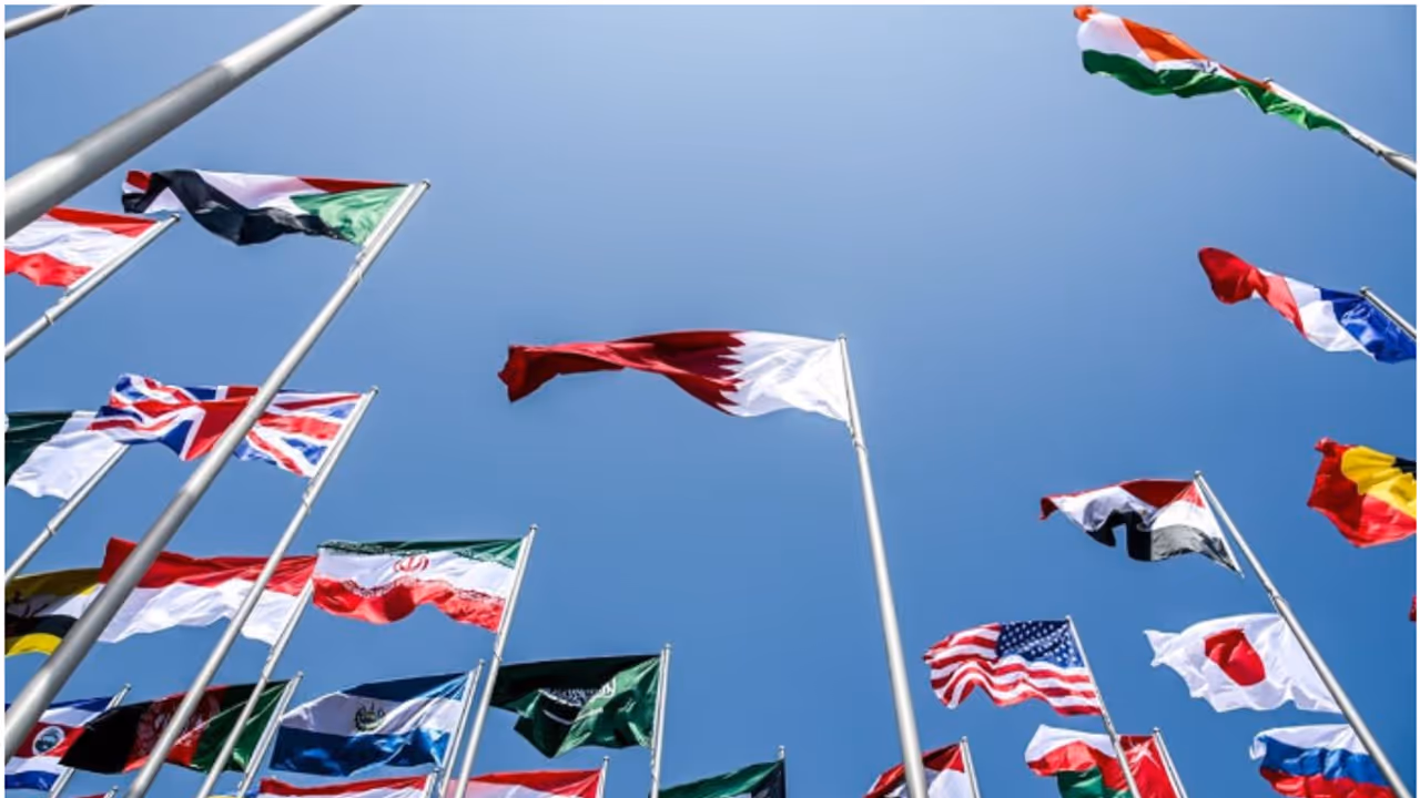 qatar flag qatar flag