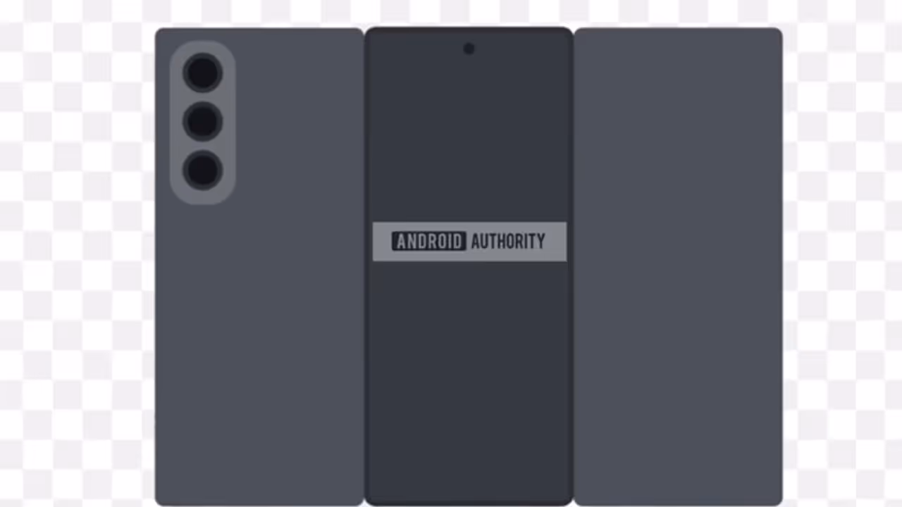 Samsung tri fold smartphone