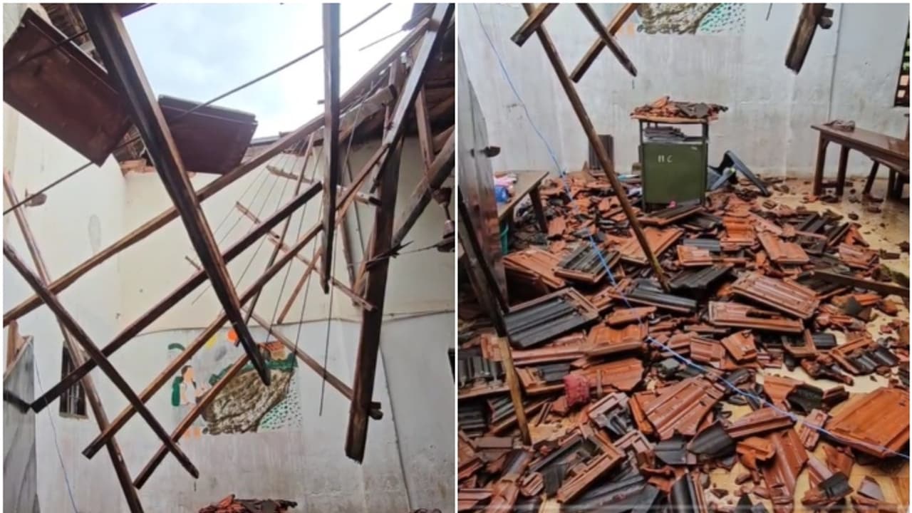 school building collapsed