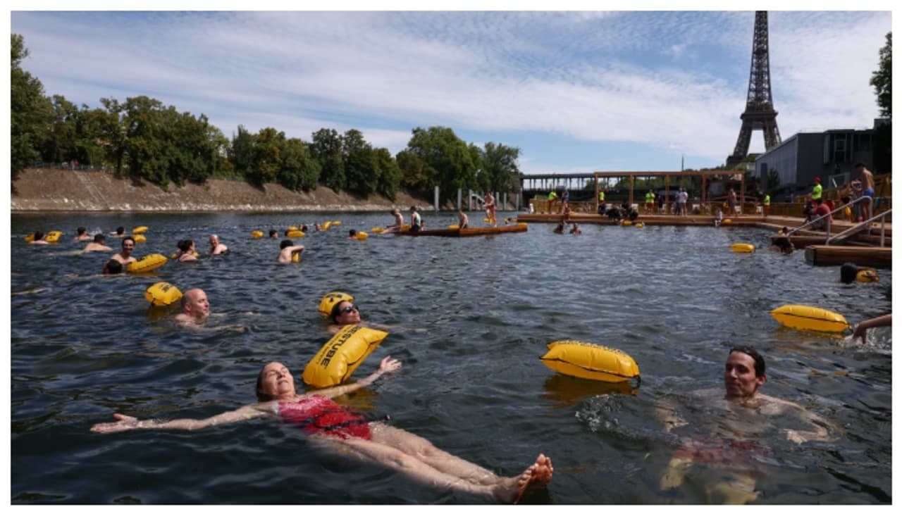  France has allowed people to swim in the Seine River