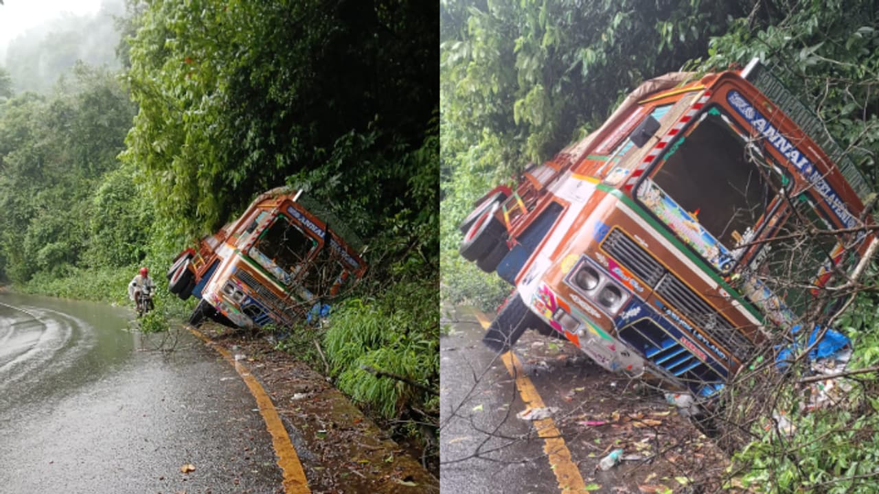 Lorry accident Lorry accident