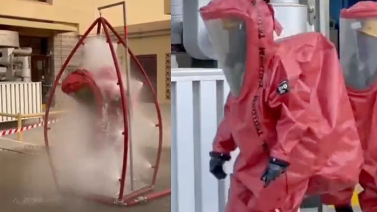 toxic gas leaked from a laboratory toxic gas leaked from a laboratory