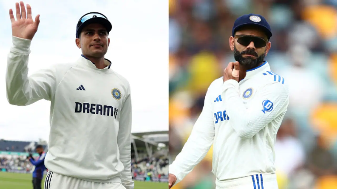 Shubman Gill and Virat Kohli