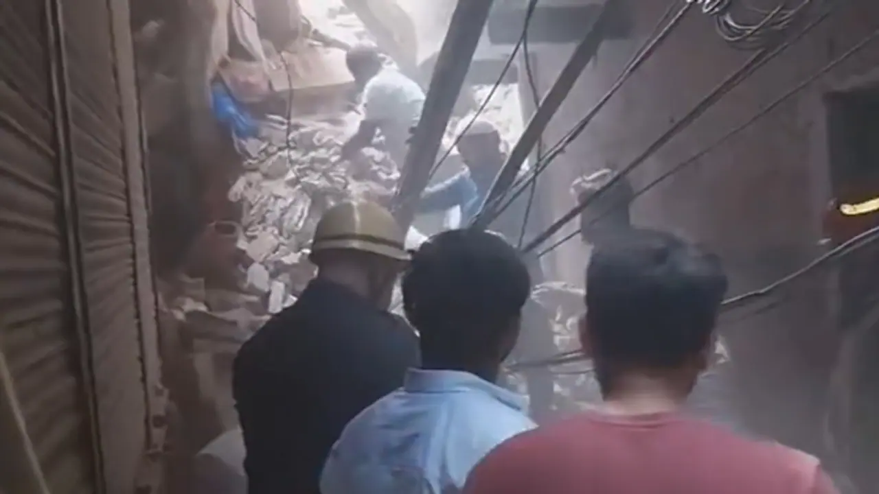 Delhi Building Collapse