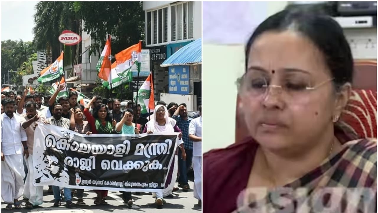 youth congress veena george 