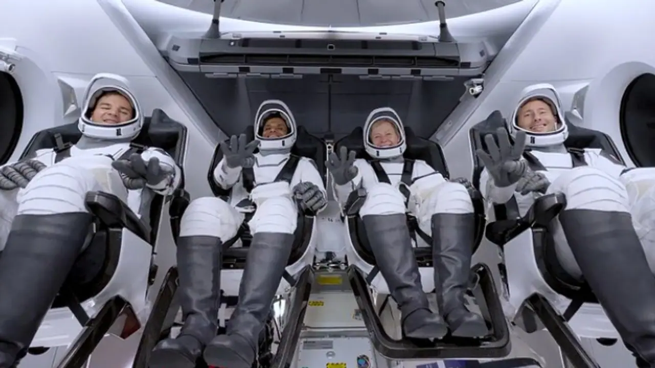 Shubhanshu Shukla and Axiom 4 crew's ISS undocking