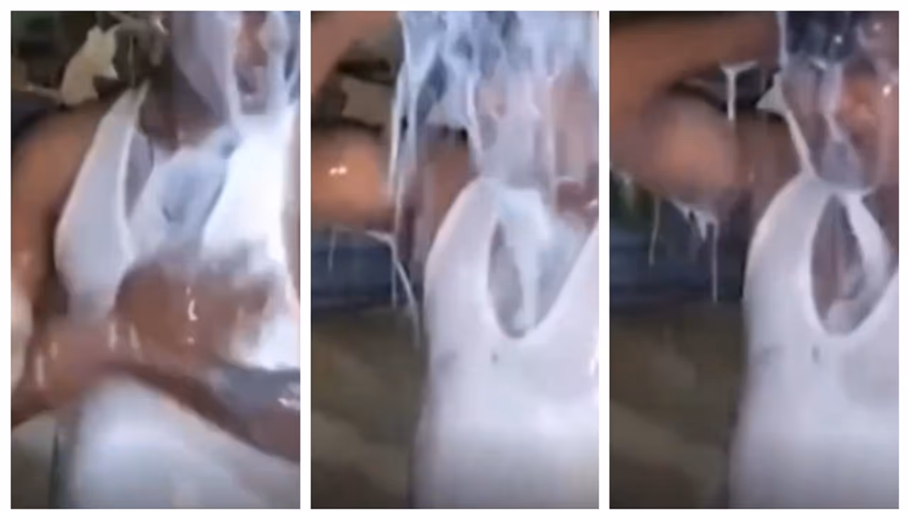  man shower in 40 litres of mild to celebrate divorce 