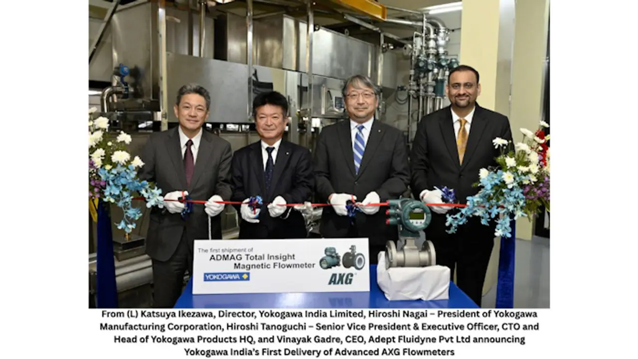 Yokogawa India Announces First Delivery of Advanced AXG Flowmeters in Pune