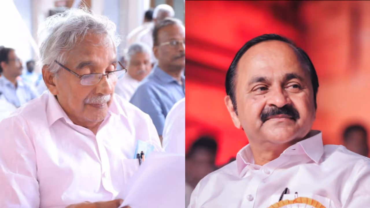 Umman chandy, VD Satheesan