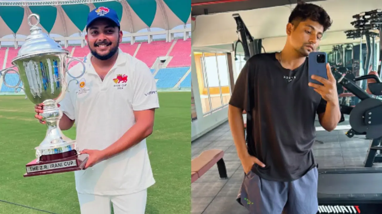 Prithvi Shaw and Sarfaraz Khan Prithvi Shaw and Sarfaraz Khan