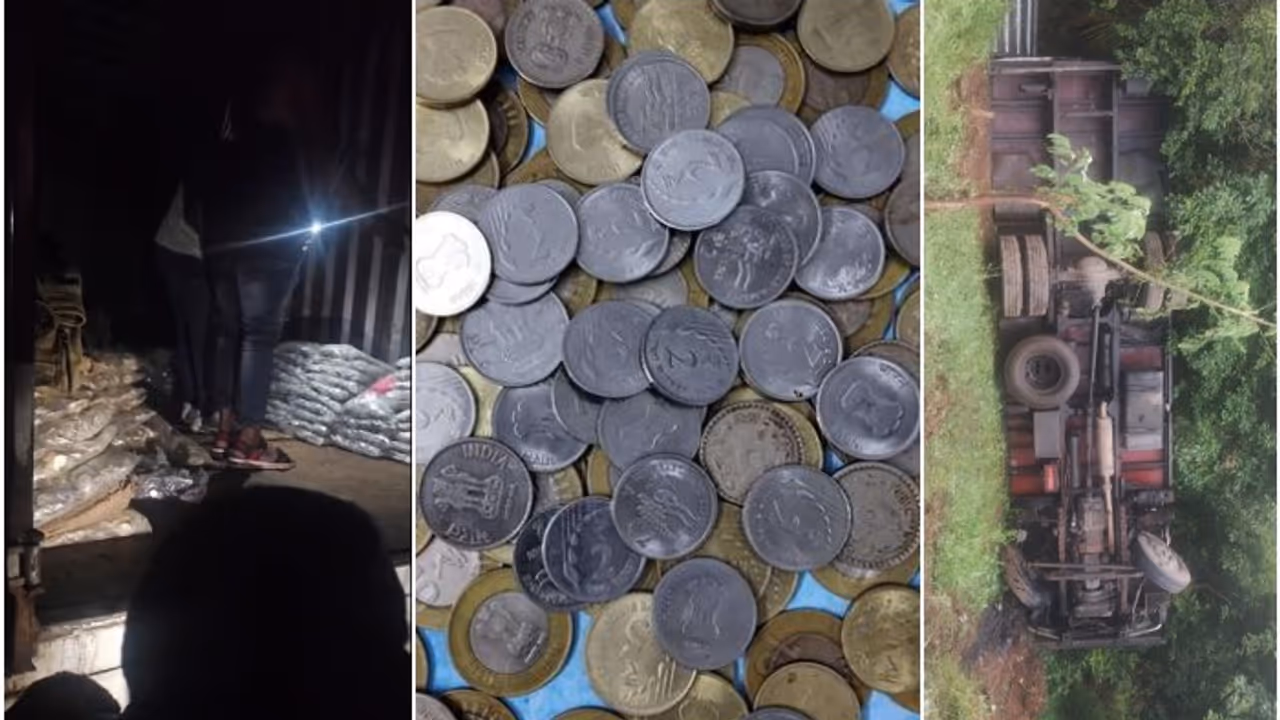 Reserve Bank Coin Lorry Overturn