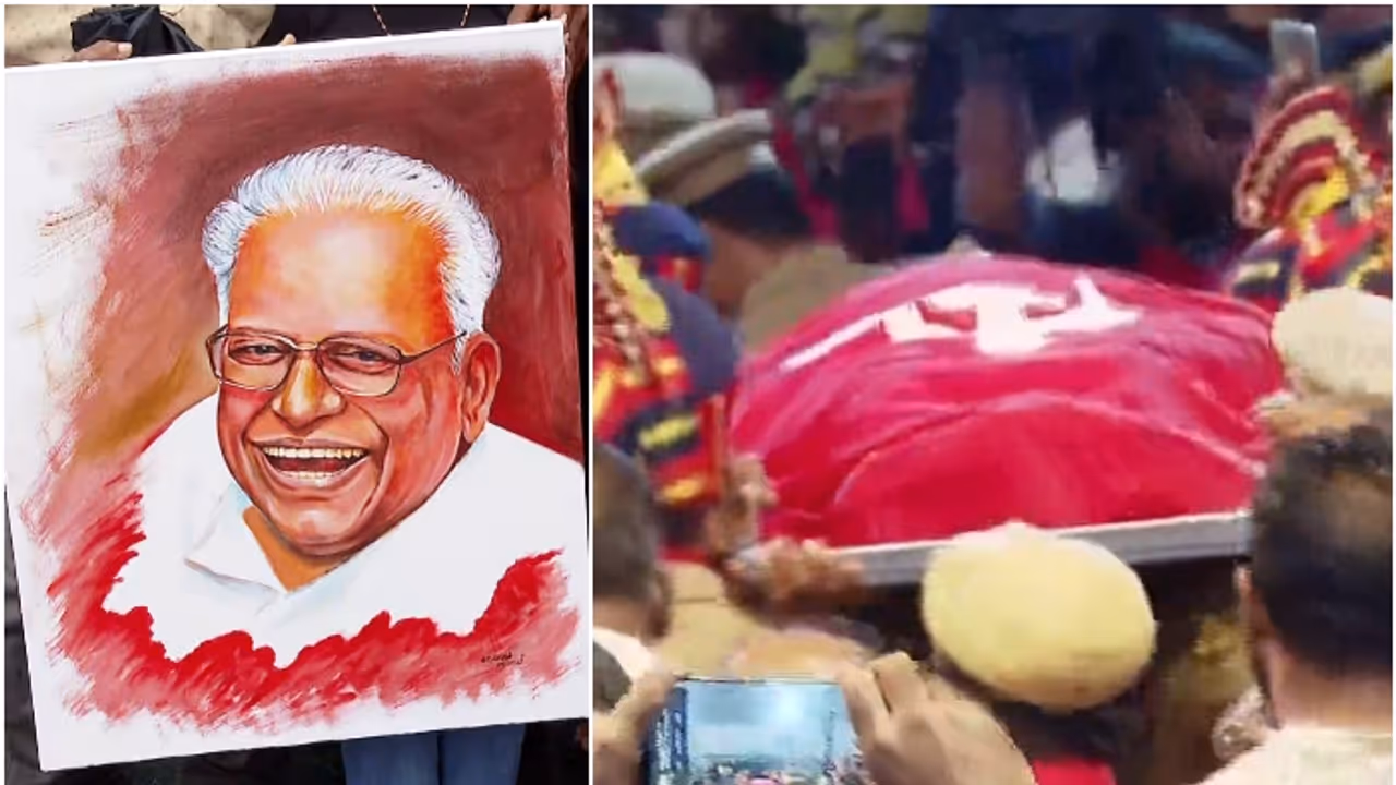 VS achuthanandan Funeral live VS achuthanandan Funeral live