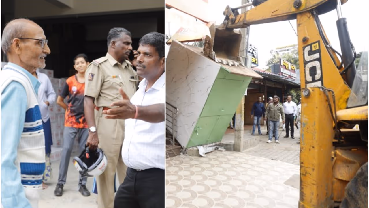 BBMP Footpath Cleaning