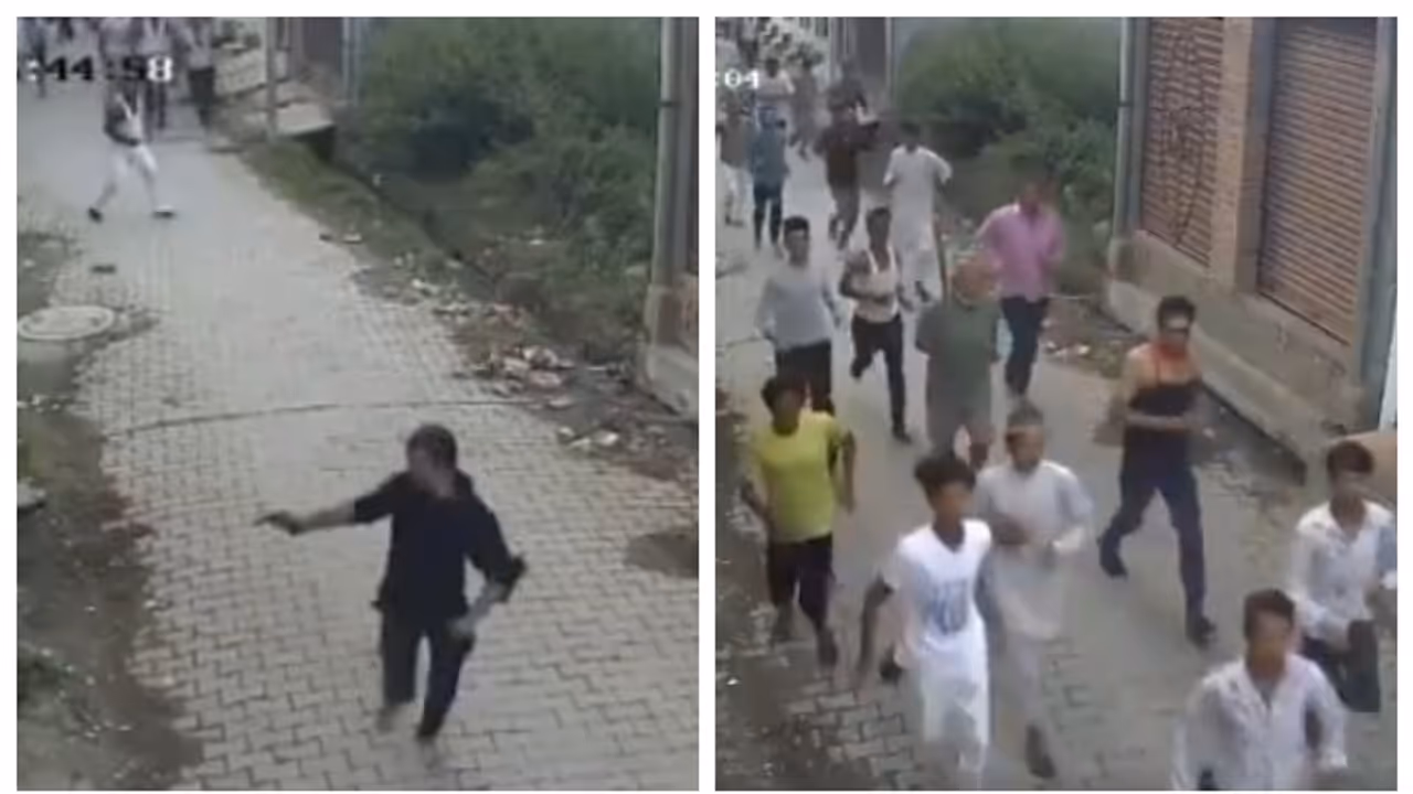 thief shot at the villagers who followed him to catch him