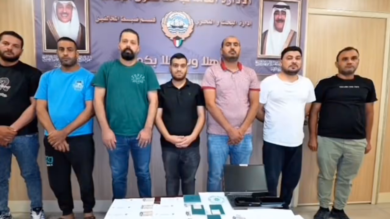 people arrested in kuwait 