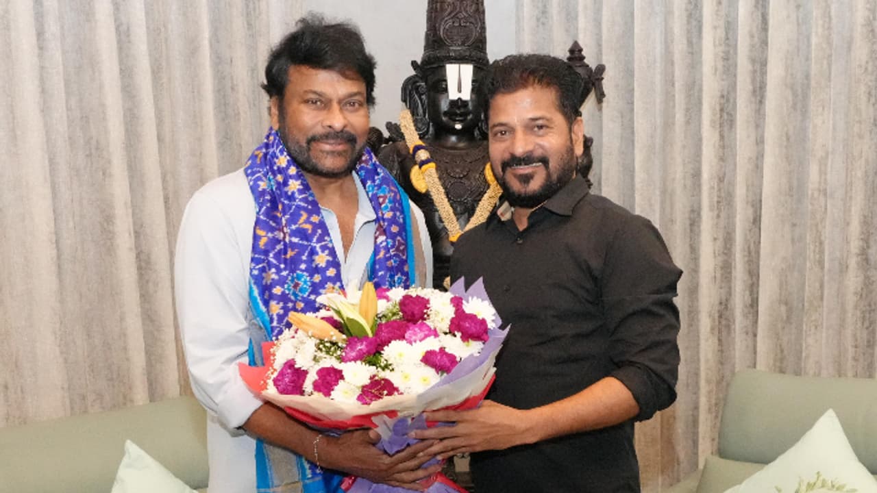 chiranjeevi, cm revanth reddy 