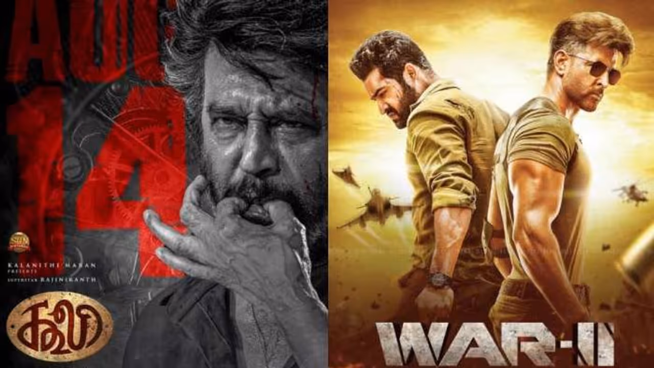 NTR vs Rajinikanth War 2 and Coolie set for August 14 NTR vs Rajinikanth War 2 and Coolie set for August 14