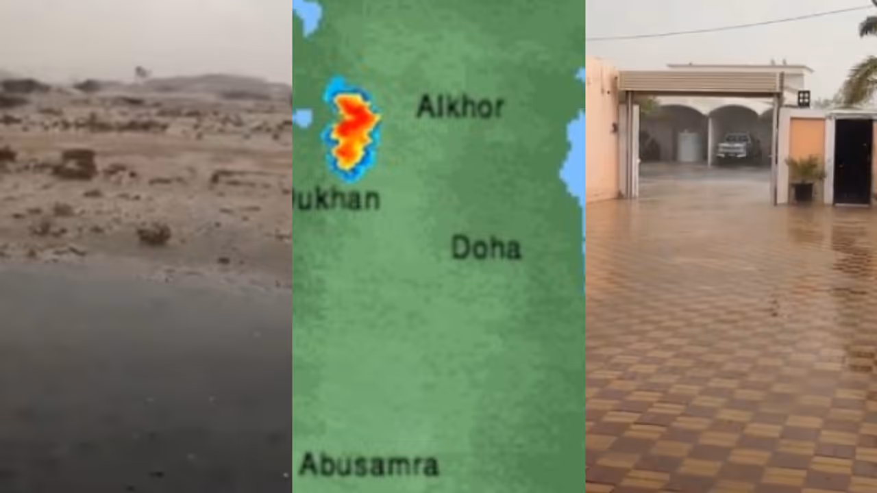 rain in qatar rain in qatar