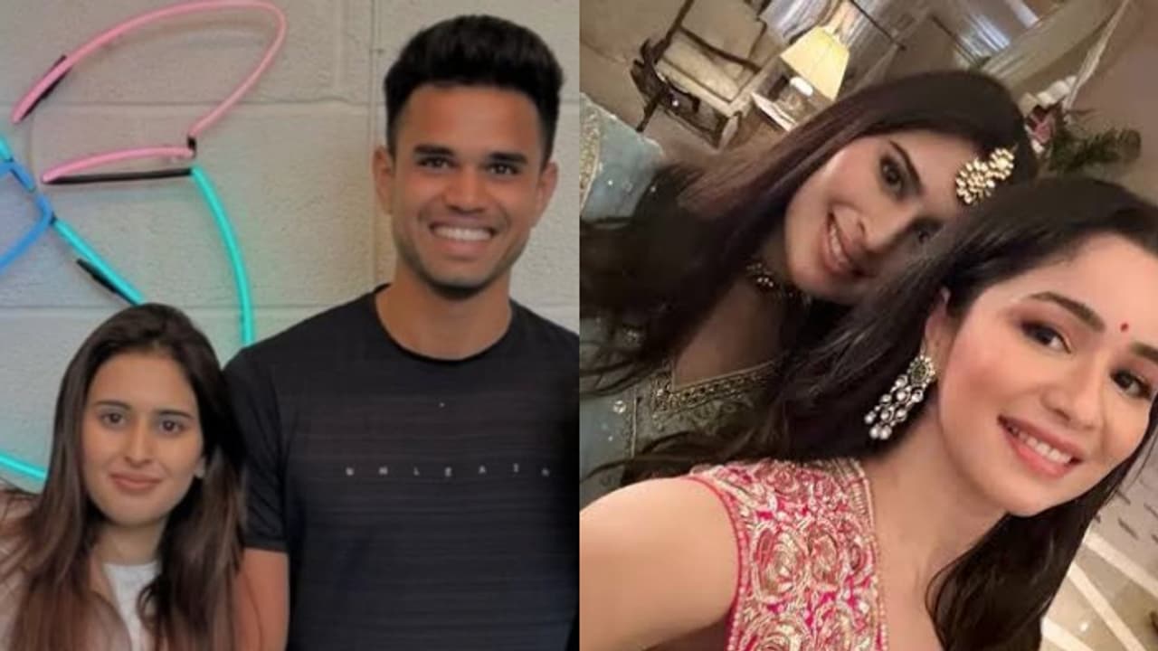 Arjun Tendulkar and Saaniya Chandok