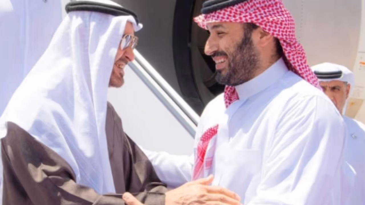 saudi crown prince received uae president 