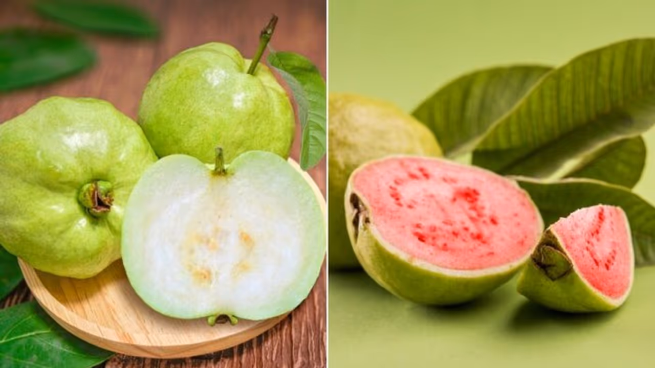 white guava or red guava 