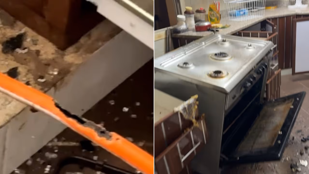 gas cylinder explosion gas cylinder explosion