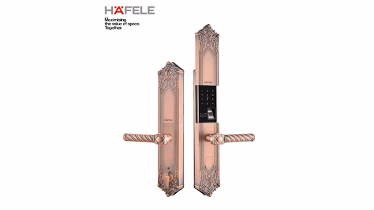 Hafele Launches Classical Digital Lock Blending Timeless Elegance with Security