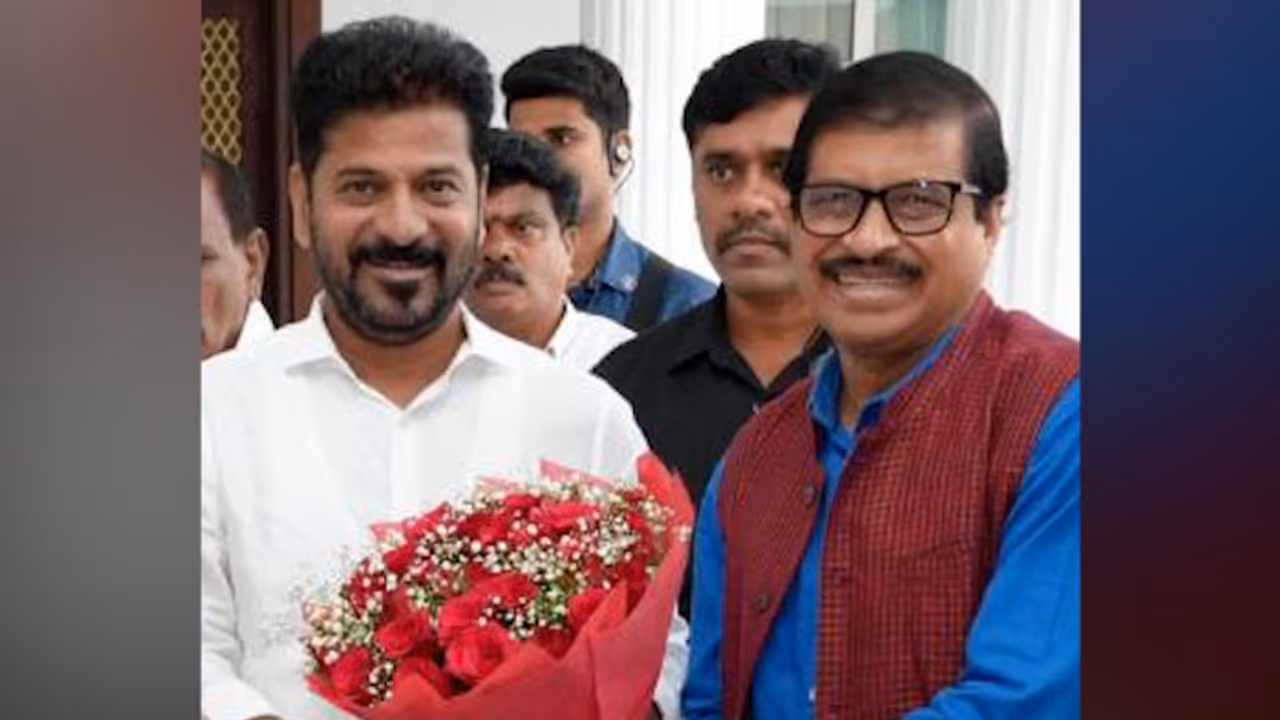 Abhijeeth Bhattacharjee Invites CM Revanth Reddy for Diamond Jubilee Dussehra