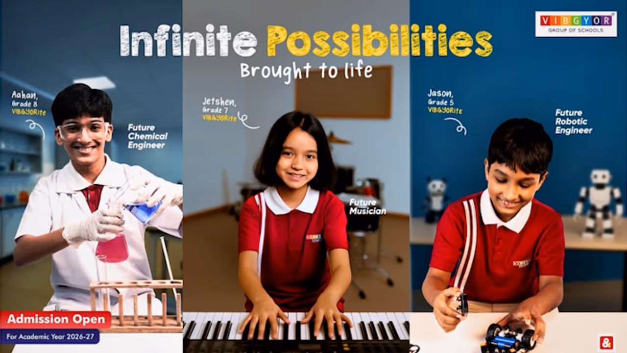 VIBGYOR Unveils ‘Infinite Possibilities’ for 2026–27 Admissions