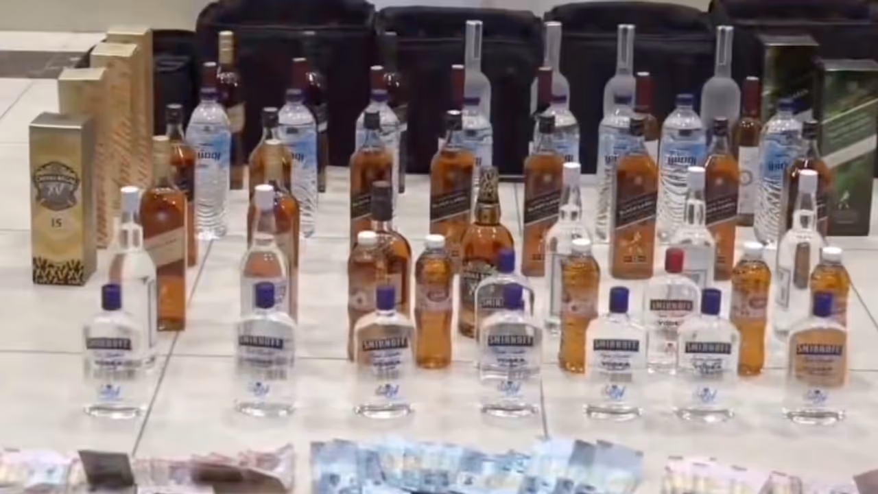 liquor seized in kuwait 