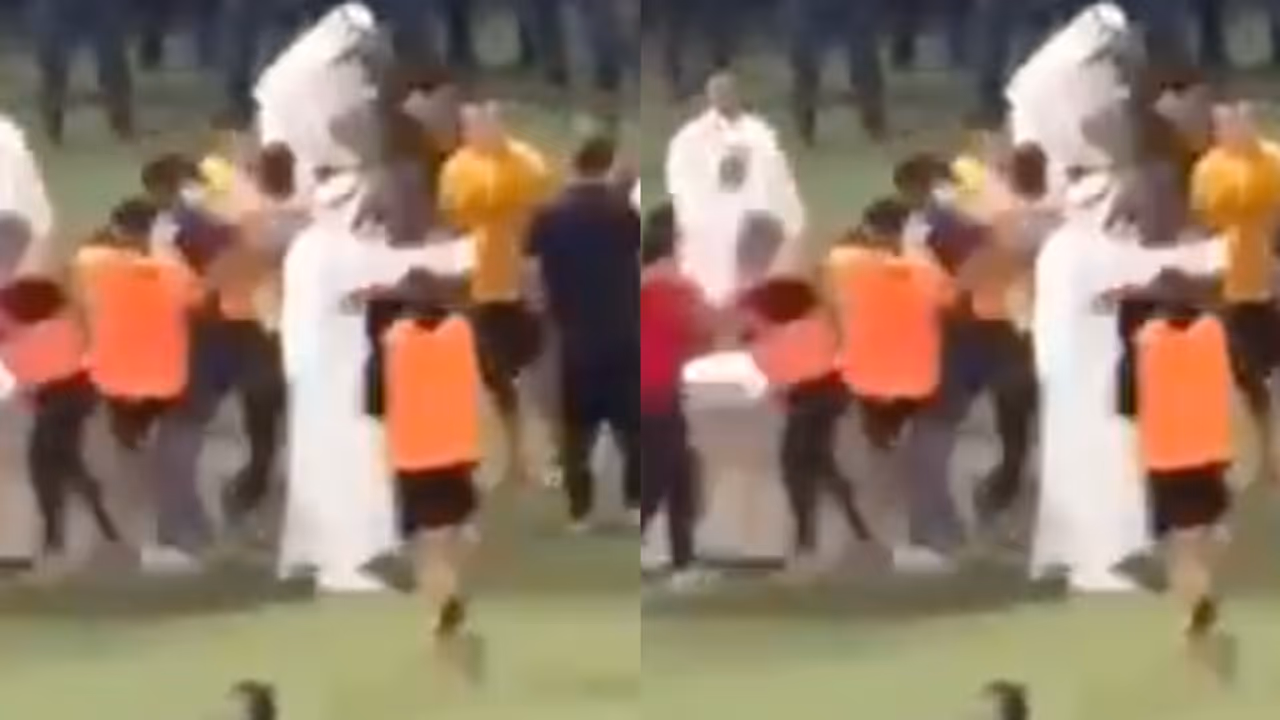  conflict broke out between teammates during football match