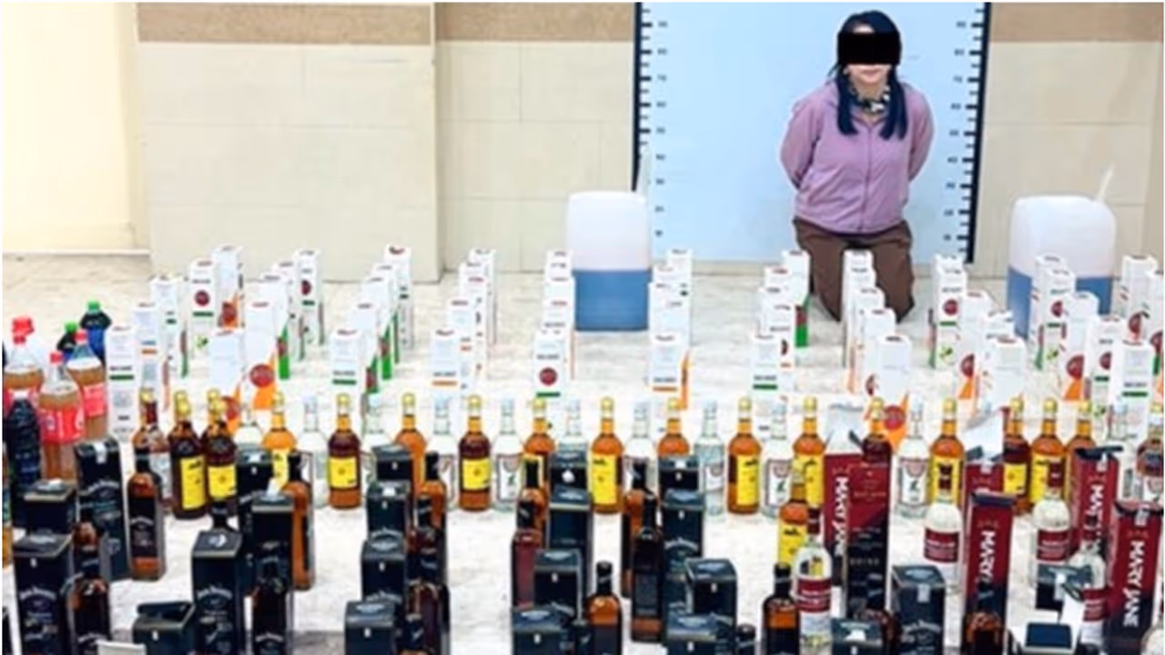 expatriate woman arrested