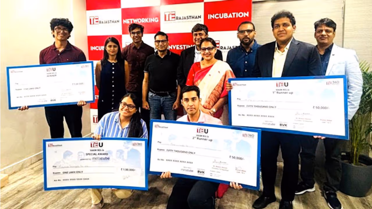 TiE U Rajasthan Awards ₹7 Lakh to Emerging Innovators from Colleges