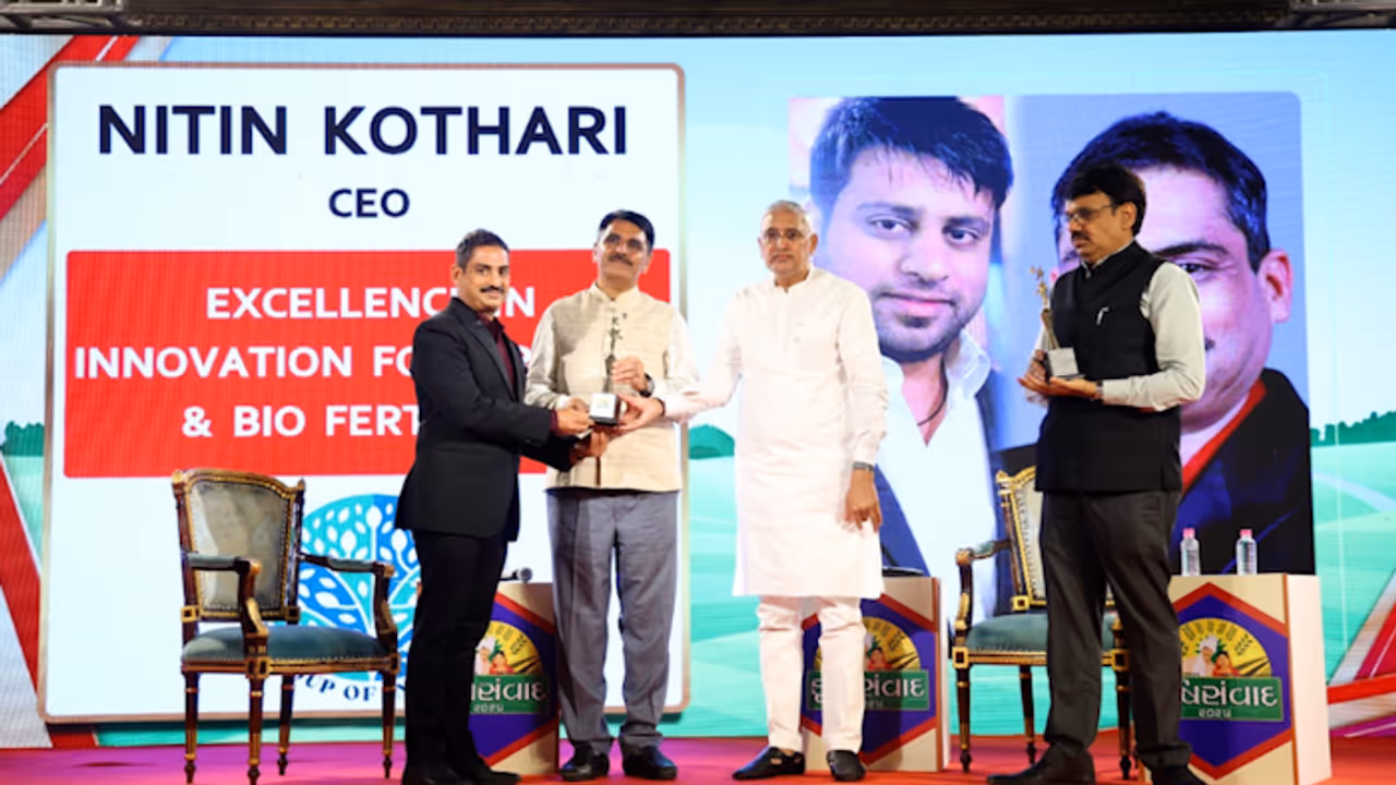 GB Agro Wins Innovation Award for Organic & Bio Fertilizers in Gujarat
