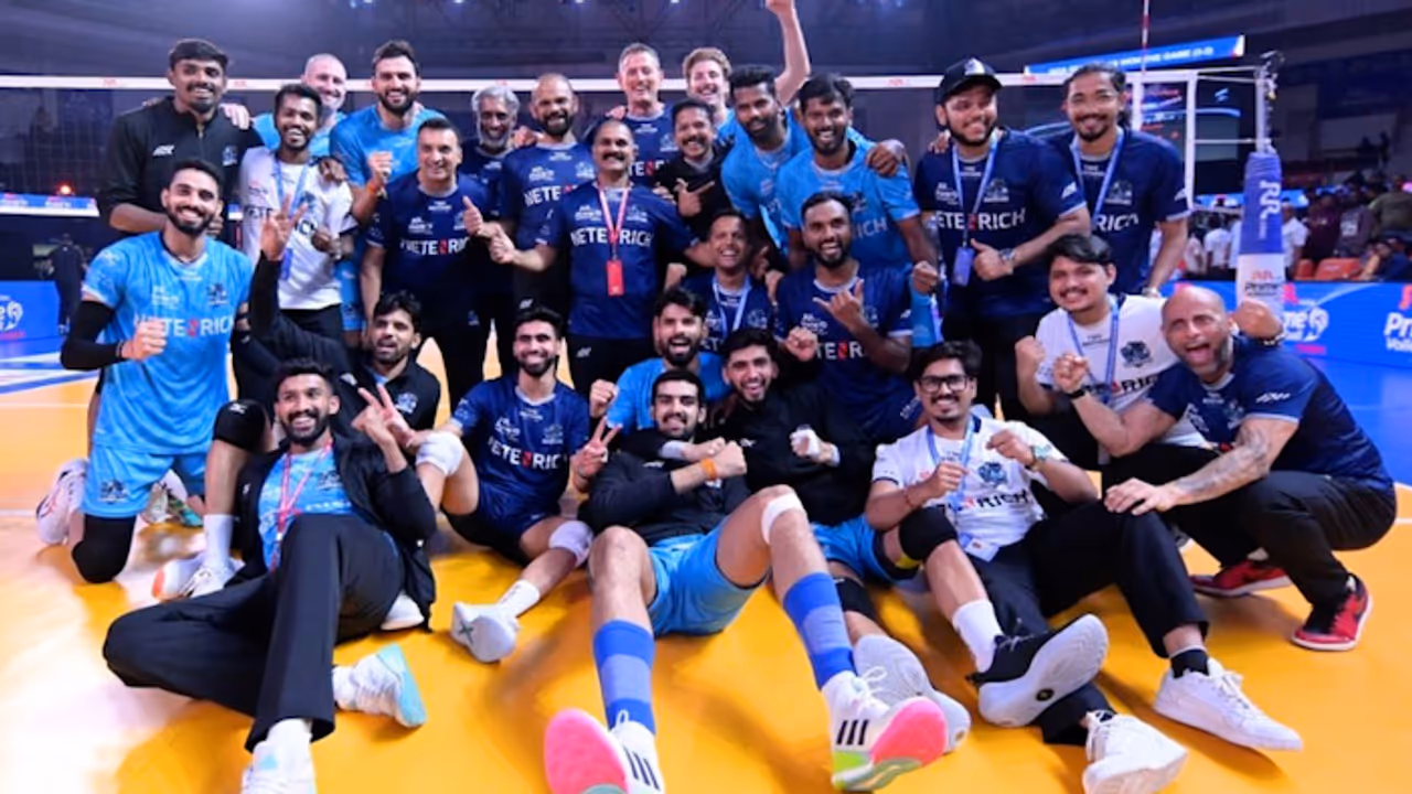 PVL 2025: Goa Guardians Edge Delhi Toofans 3–2 in Thrilling Comeback