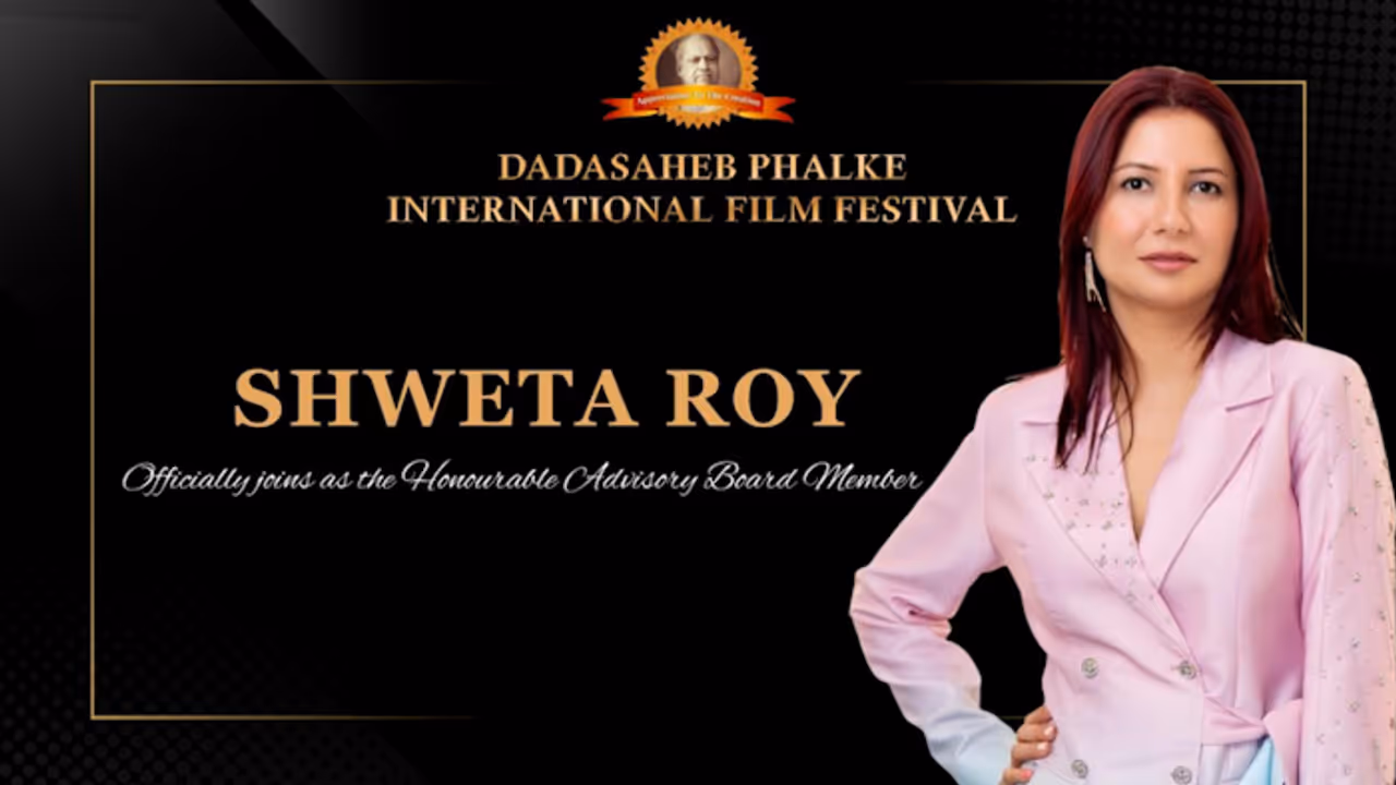 Dadasaheb Phalke Intl Film Festival Welcomes Shweta Roy to Advisory Board