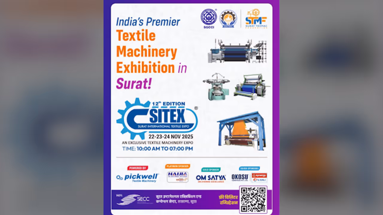 Surat Hosts SITEX 2025 – Showcasing Global Textile Excellence