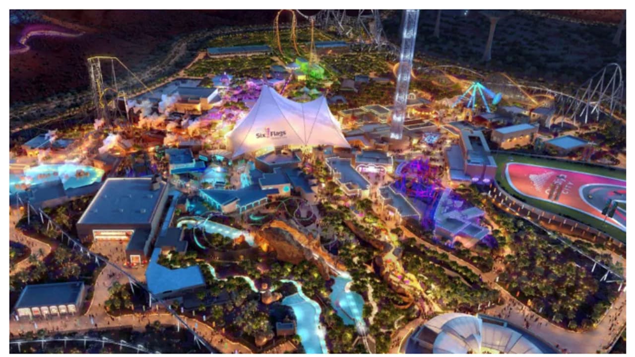 six flags qiddiya city six flags qiddiya city