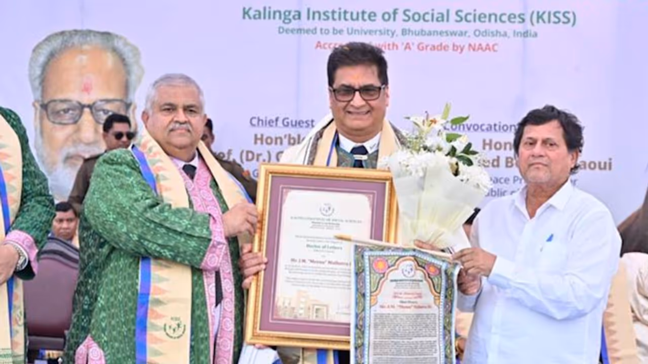 KISS Honors J.M. Meenu Malhotra with Honoris Causa Award